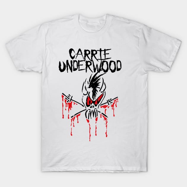 carrie  metal forever T-Shirt by potato cast